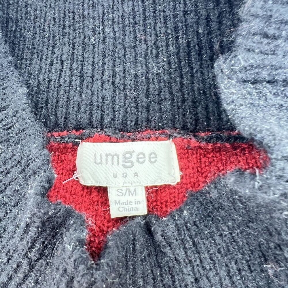 Umgee Color Block Sweater Size S/M Oversized - image 3